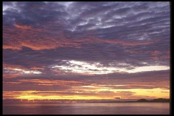 064082 Punta Chivato Sunset, Baja South A4 Photo Print