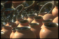064087 Glazed Pottery, Oaxaca Market A4 Photo Print