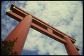 065009 Torii heian Jingu Shrine A4 Photo Print