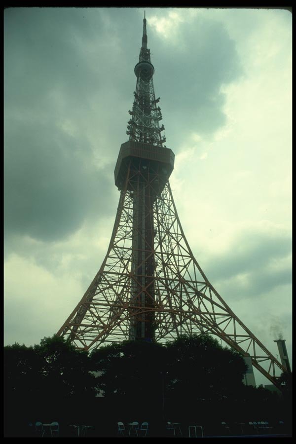 065039 Tokyo Tower A4 Photo Print