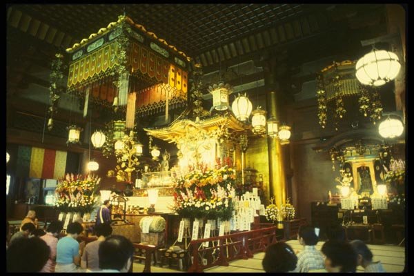 065043 Shinto Temple A4 Photo Print