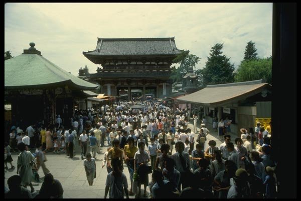 065068 Shinto Temple A4 Photo Print