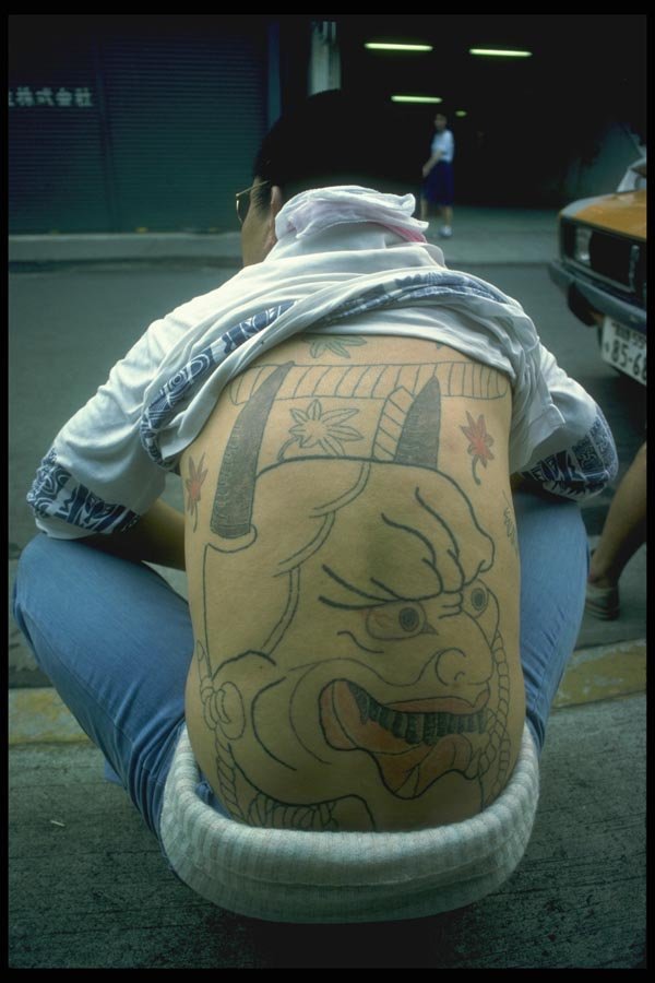065078 Man With Tatoos A4 Photo Print