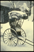 065134 Rickshaw Takayama A4 Photo Print