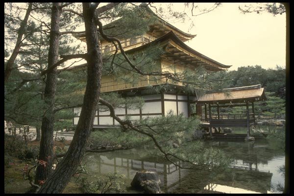 065145 Gold Pavilion Kyoto A4 Photo Print