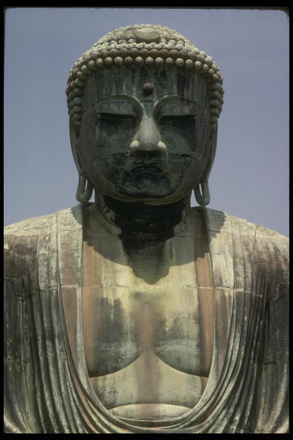 065156 Buddha Kamakura, Daibutsu A4 Photo Print