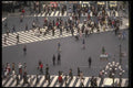 065174 Pedestrian Crossing Tokyo, Japan A4 Photo Print