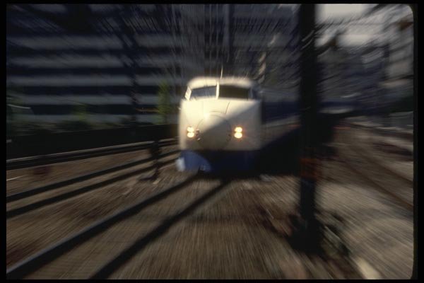 065189 Bullet Train Japan A4 Photo Print