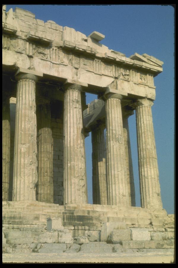 067010 Erechtheion North Wall, Athens A4 Photo Print