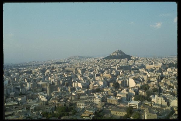 067032 Mount Hymetus, Athens A4 Photo Print