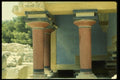 067035 Columns Palace Of Minos, Crete A4 Photo Print