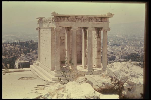 067042 Nike Temple Acropolis, Athens A4 Photo Print