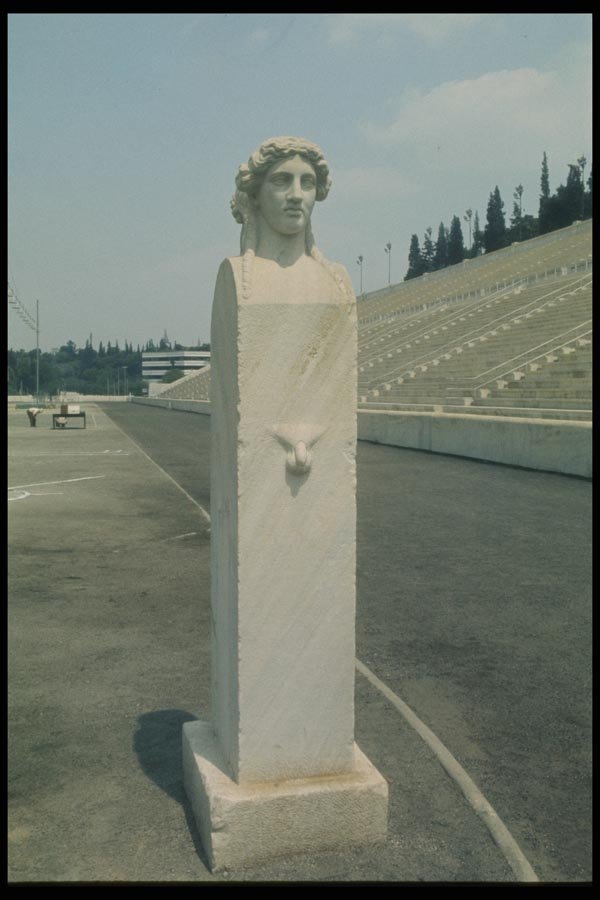 067043 Term Of Pan Olympic Stadium, Athens A4 Photo Print