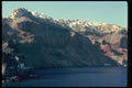 067046 Village Of Phira From The Harbor, Thera A4 Photo Print