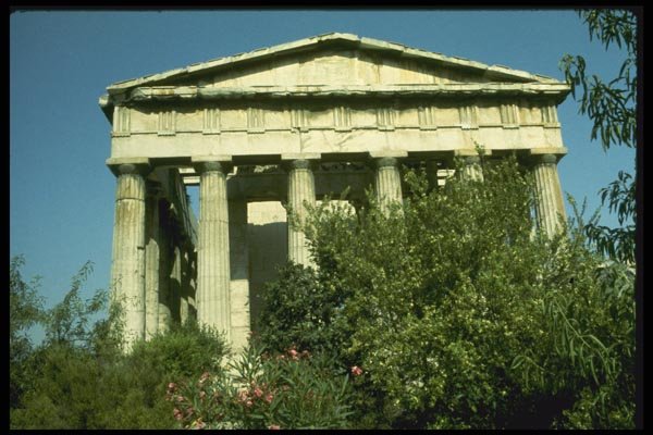 067073 Temple Of Hephaistos, Athens A4 Photo Print