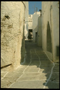 067085 Paros Village Paros, Cyclades A4 Photo Print