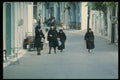 067093 Women In Black Mountain Village, Crete A4 Photo Print