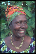 068014 Woman With Turban Guadeloupe A4 Photo Print