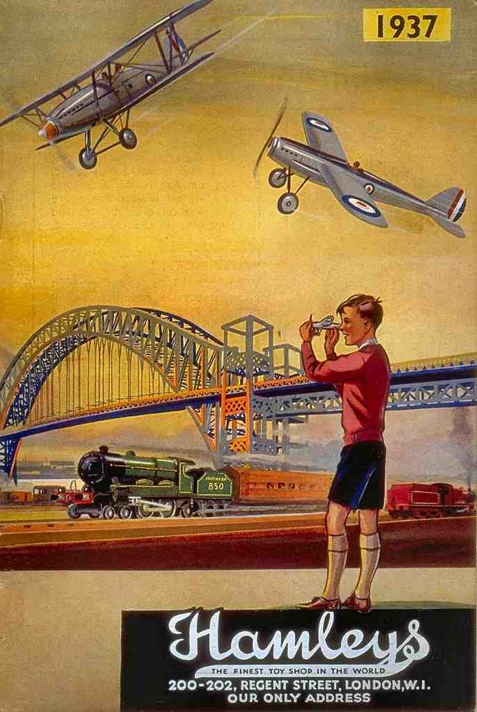 069 Hamleys Vintage A4 Photo Print
