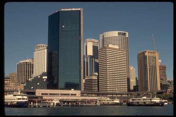 069007 Skyline Sydney, New South Wales A4 Photo Print