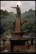 069009 Fountain Sydney, New South Wales A4 Photo Print