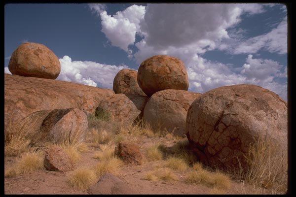 069054 Devil's Marbles Northern Territory A4 Photo Print