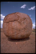 069055 One Large Marble Devil's Marbles, Northern Territory A4 Photo Print