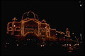 069078 Flinders St. Station At Night Melbourne, Victoria A4 Photo Print