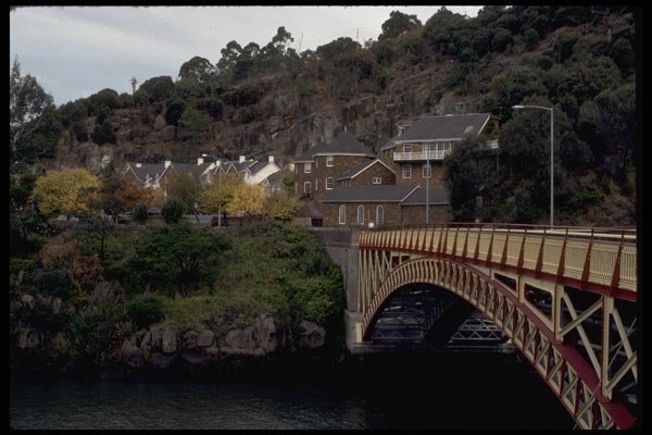 069094 The King's Bridge Cataract Gorge, Tasmania A4 Photo Print