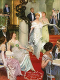 07 Supper At The Sav Vintage Advert A4 Photo Print