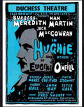 07 hughie and others by eugene oneill theatre poster Advert A4 Photo Print