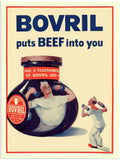07020 19 Bovril Puts Beef Into You 1940S advert A4 Photo Print