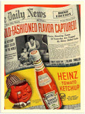 070205 Heinz Tomato Ketchup Vintage Advert A4 Photo Print