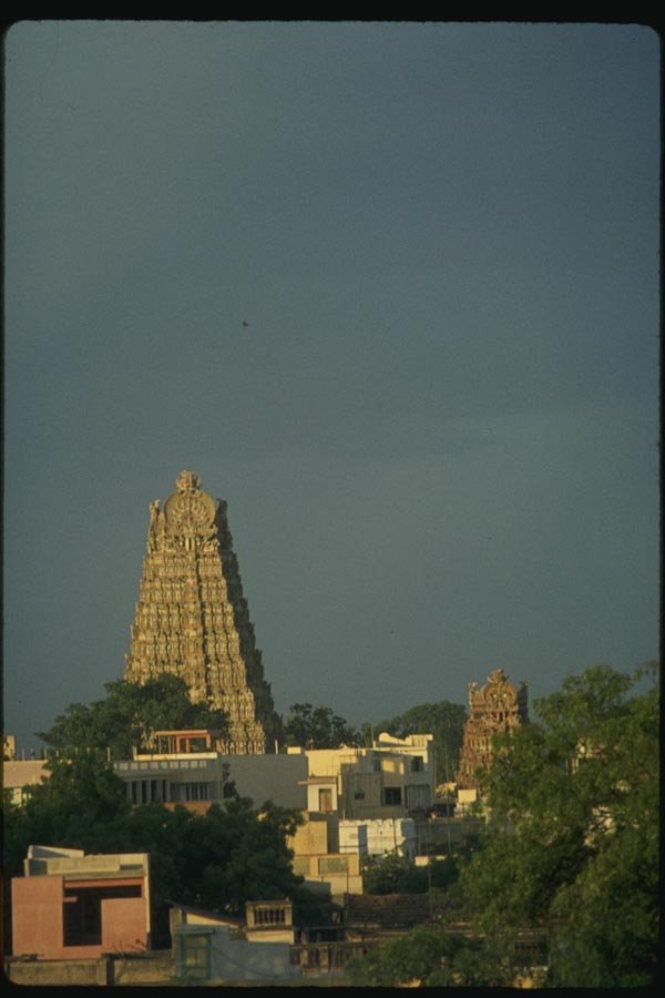 071045 Tower Of Minakshi, Madurai, Tamilnadu A4 Photo Print