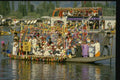 071067 Festival Boat, Dal Lake, Srinagar, Kashmir A4 Photo Print