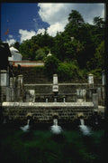 071069 Bathing Pools, Bagsunath Temple, Himachal Pradesh A4 Photo Print