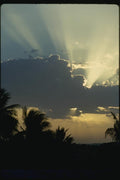 071079 Sunset Over Pondicherry A4 Photo Print