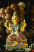 071085 Village Deity, Madurai, Tamilnadu A4 Photo Print