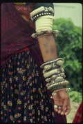 071089 Jewelery And Tatoos, Udaipur, Rajasthan A4 Photo Print