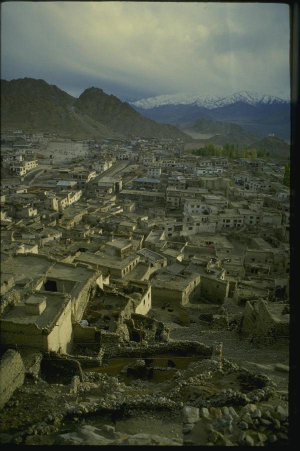 071097 Rooftops Of Town Of Leh, Ledakh A4 Photo Print