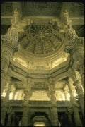 071098 Interior, Ranakpur Temple, Rajasthan A4 Photo Print