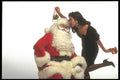 072025 Santa Under The Mistletoe A4 Photo Print
