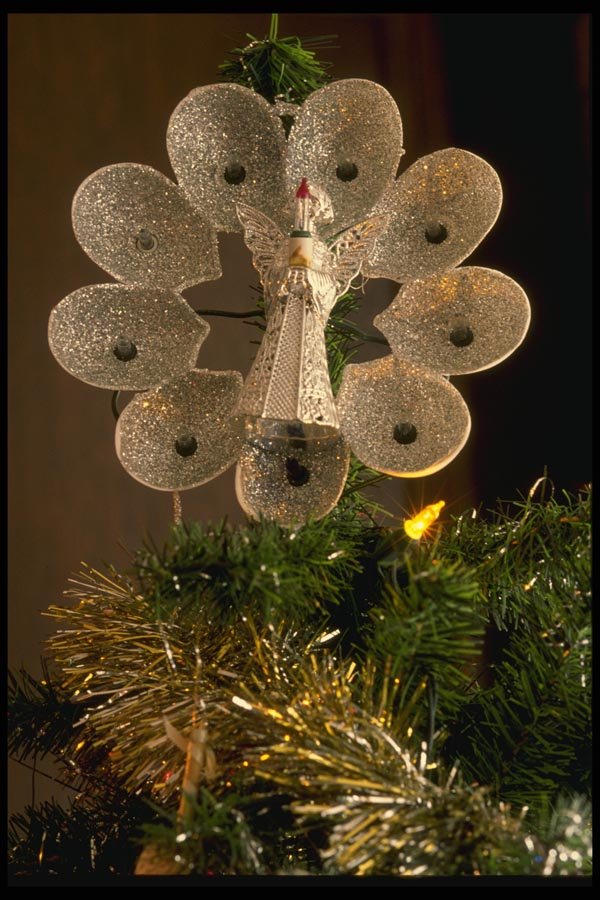 072034 Treetop Decoration A4 Photo Print