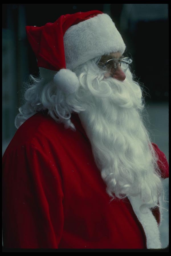 072048 Santa A4 Photo Print