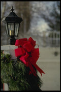 072050 Decorated Night Lamp A4 Photo Print