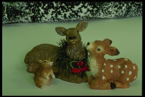 072072 Christmas Critters A4 Photo Print
