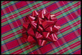 072077 Christmas Bow A4 Photo Print
