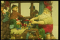 072082 Scene Of Santa's Workshop A4 Photo Print