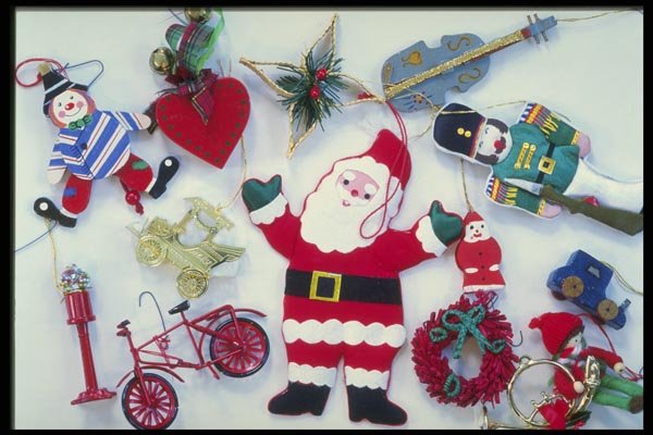 072085 Christmas Collage A4 Photo Print