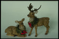 072086 Santa's Reindeer A4 Photo Print